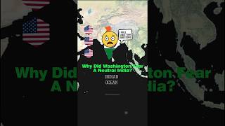 Why Did Washington Fear a Neutral India? #geography #geopolitics #usa #demography #maps #facts