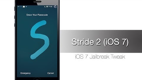 Stride 2 Lets You Unlock Your iOS 7 Device in Style - iPhone Hacks