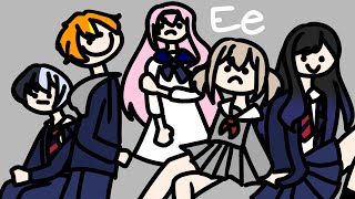 [project sekai] ECHO but what the hell’s going on with akitos neck?