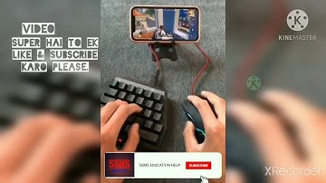 Microware Professional Ipega Bluetooth Keyboard and Mouse Converter for Game Controller Pubg