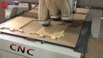 Máy cnc router 3 đầu SM-1325A3 I Máy gia công cnc 3 đầu dao
