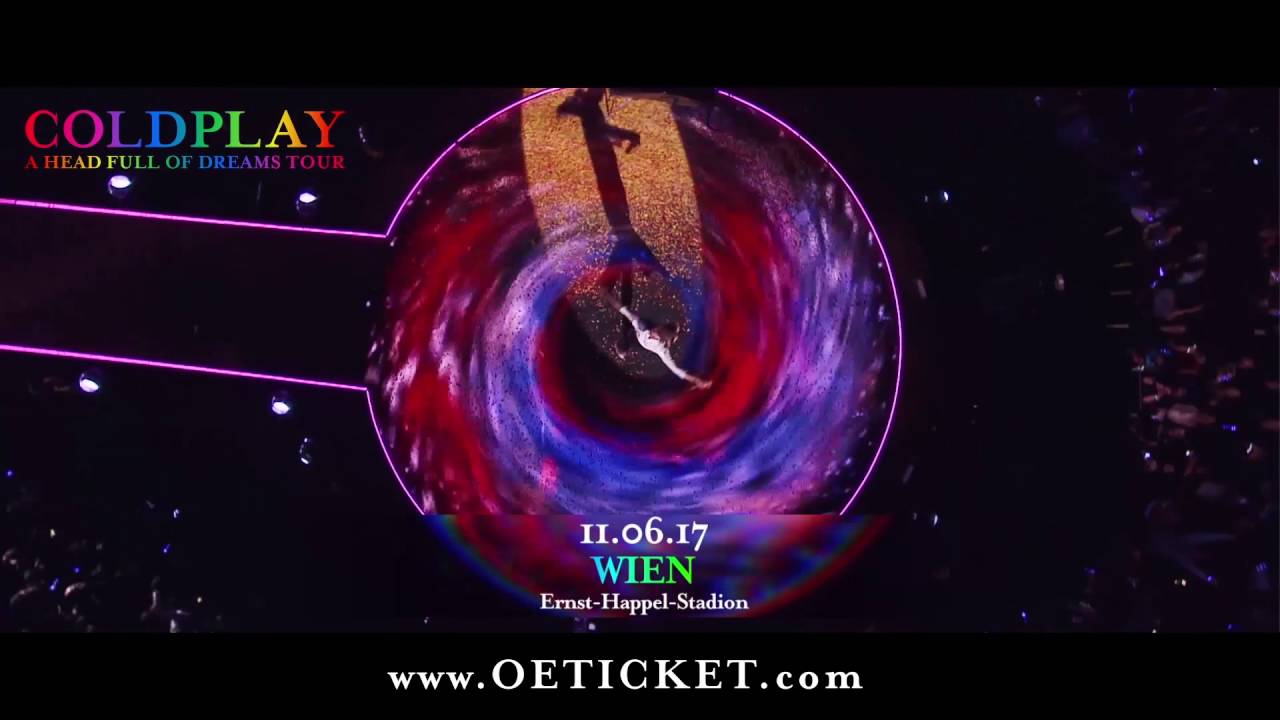 Coldplay A Head Full Of Dreams Tour 11.06.17, Wien YouTube