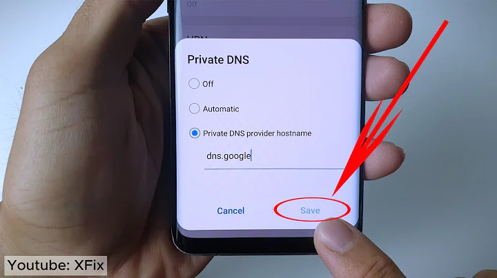Fix Private DNS Problem on Android