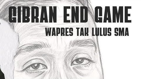 🔴RRT TERSANGKA, TUNTASKAN BUKU GIBRAN END GAME TAK LULUS SMA