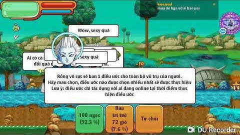 Gọi rồng vô cực ngọc rồng online