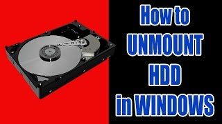 How to unmount hdd in Windows screenshot 4