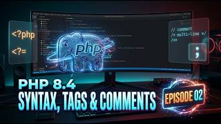 រៀន PHP 8.4 ភាគ ០២៖ ស្វែងយល់ពី Syntax, Tags និង Comments ដែល Developer ត្រូវដឹង! (១៣ នាទីច្បាស់)