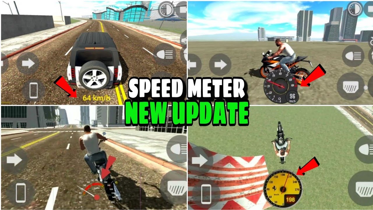 Speed Meter in Indian bike driving 3d New Update 🤑|| police helicopter cheat code🔥||NP_GAMERZ