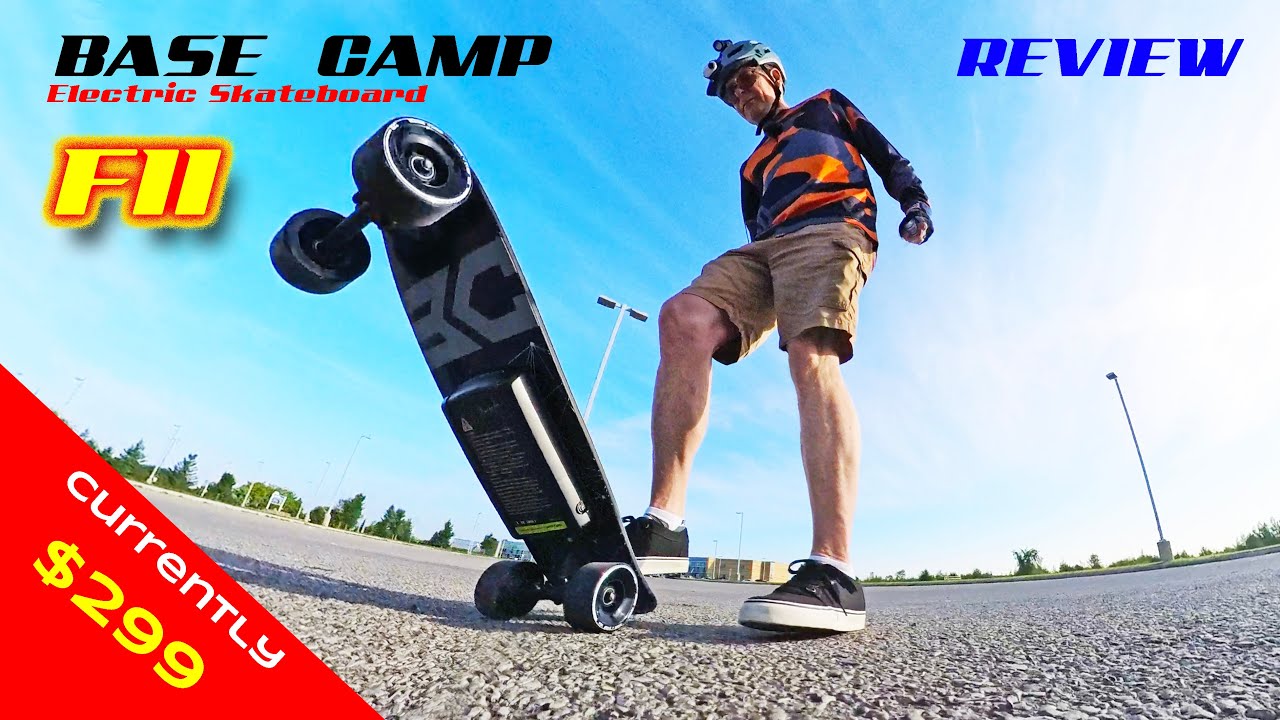 WOW! $299 for the Base Camp F11 Electric Skateboard! Review - YouTube