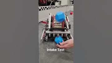 Intake Test #vexpushback #vexrobotics #vexroboticscompetition
