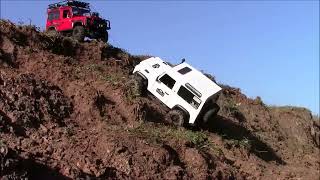 Land Rover Defender 90 / Axial scx10 / Extreme OFF ROAD / RC