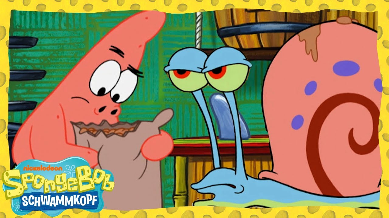 SpongeBob | Patrick passt auf Gary auf | SpongeBob Schwammkopf