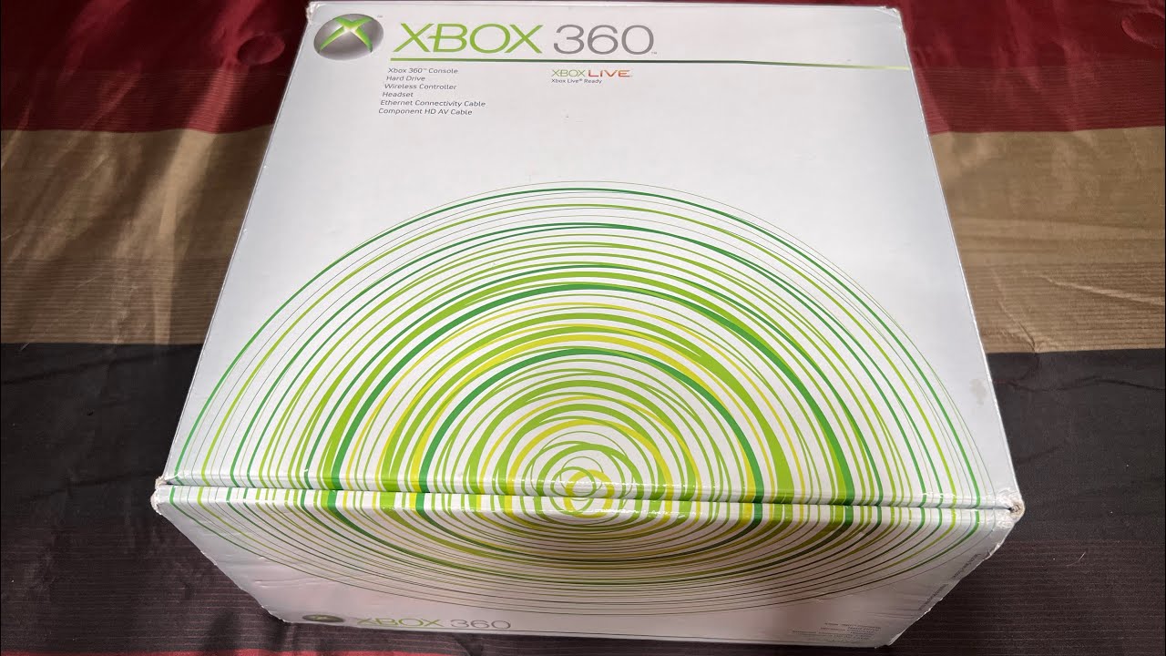 Original Xbox 360 unboxing in 2023