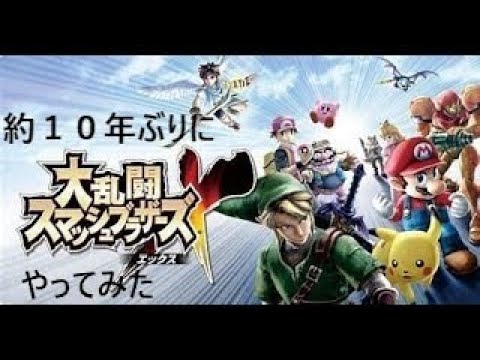スマブラX 10人組み手　10秒