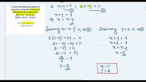 IX ICSE - Maths ch#6 Simultaneous Linear Equations: Part A & B