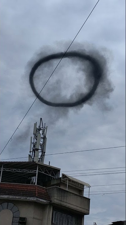 Massive Smoke Ring in the Sky || ViralHog