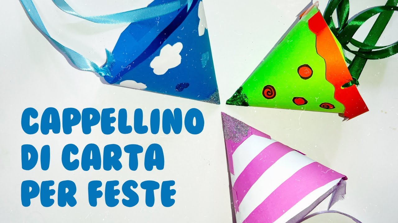 Cappellini Di Carta Per Feste - Set Da 27 Pezzi Con Corone E Strombazzi