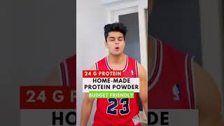 can't afford whey Protein home- made protein powder at home #short #viral