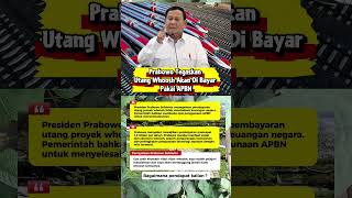 Pernyataan Tegas Prabowo Yang Bikin Publik Terdiam