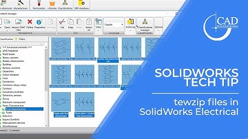 Tech Tip Tuesday: What are the different tewzip files in SolidWorks Electrical?