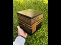 How to make a Kaaba money box from my etsy shop
