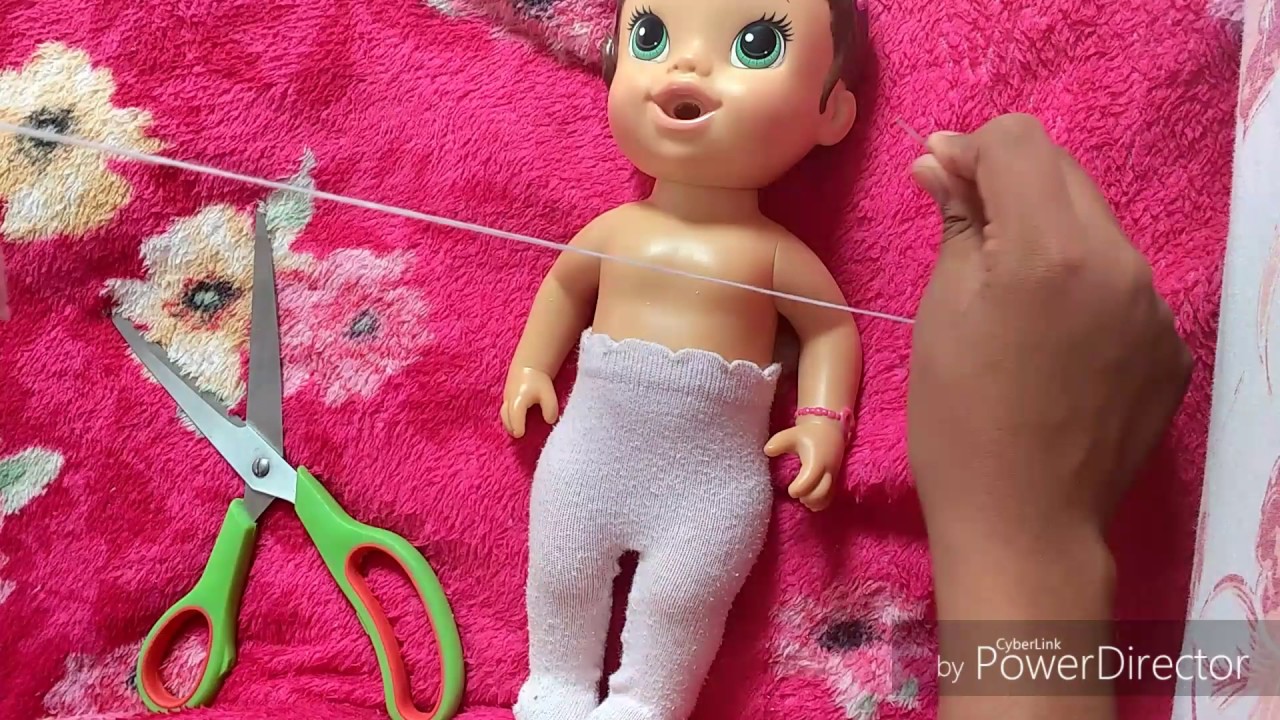 calça para baby alive