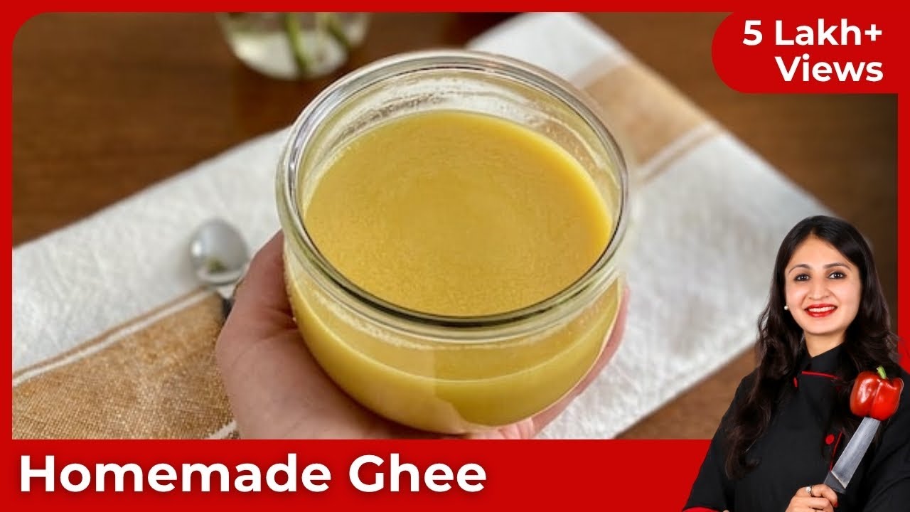 बाज़ार जैसा घी अब घर पर सिर्फ 10 मिनट में | 2 Ingredients Homemade Ghee | Instant Ghee from Malai