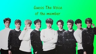 Exo Guess The Voice Of The Member