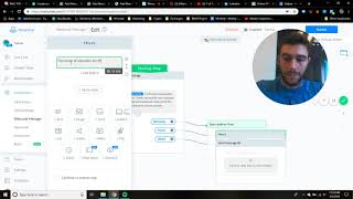 How to setup a Manychat welcome message and connect it to your flow