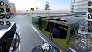 Bus Simulator 2023 - City Bus Driving Dubai (Route-1) Android gameplay #2 screenshot 3