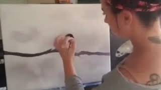Winter Bird Painting Session screenshot 2