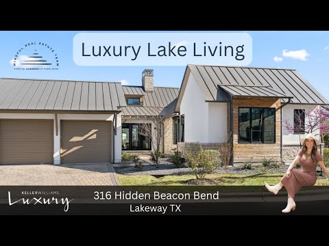 Just Listed in Lakeway, TX - Lock & Leave Luxury Home - 316 Hidden Beacon Bend