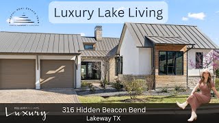 Just Listed in Lakeway, TX - Lock & Leave Luxury Home - 316 Hidden Beacon Bend