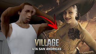 Nunca te METAS con Lady Dimitrescu en GTA San Andreas!