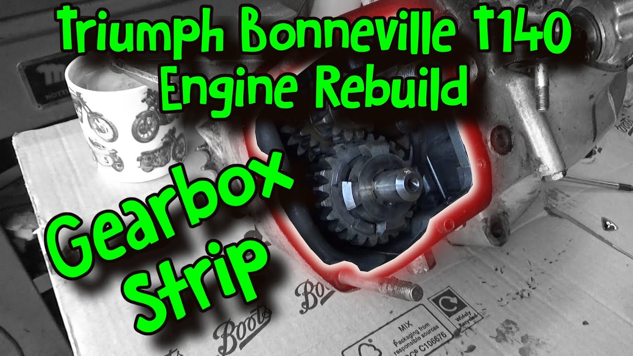 Triumph Bonneville T140 Engine Rebuild Part 5 - Gearbox Strip