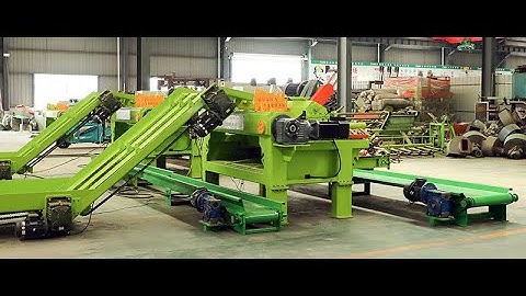Automatic log debarker and OSB peeling machine for plywood production line from Xuanjin Machinery