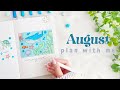 🪼 August Plan with Me - Ocean Theme | Bullet Journal