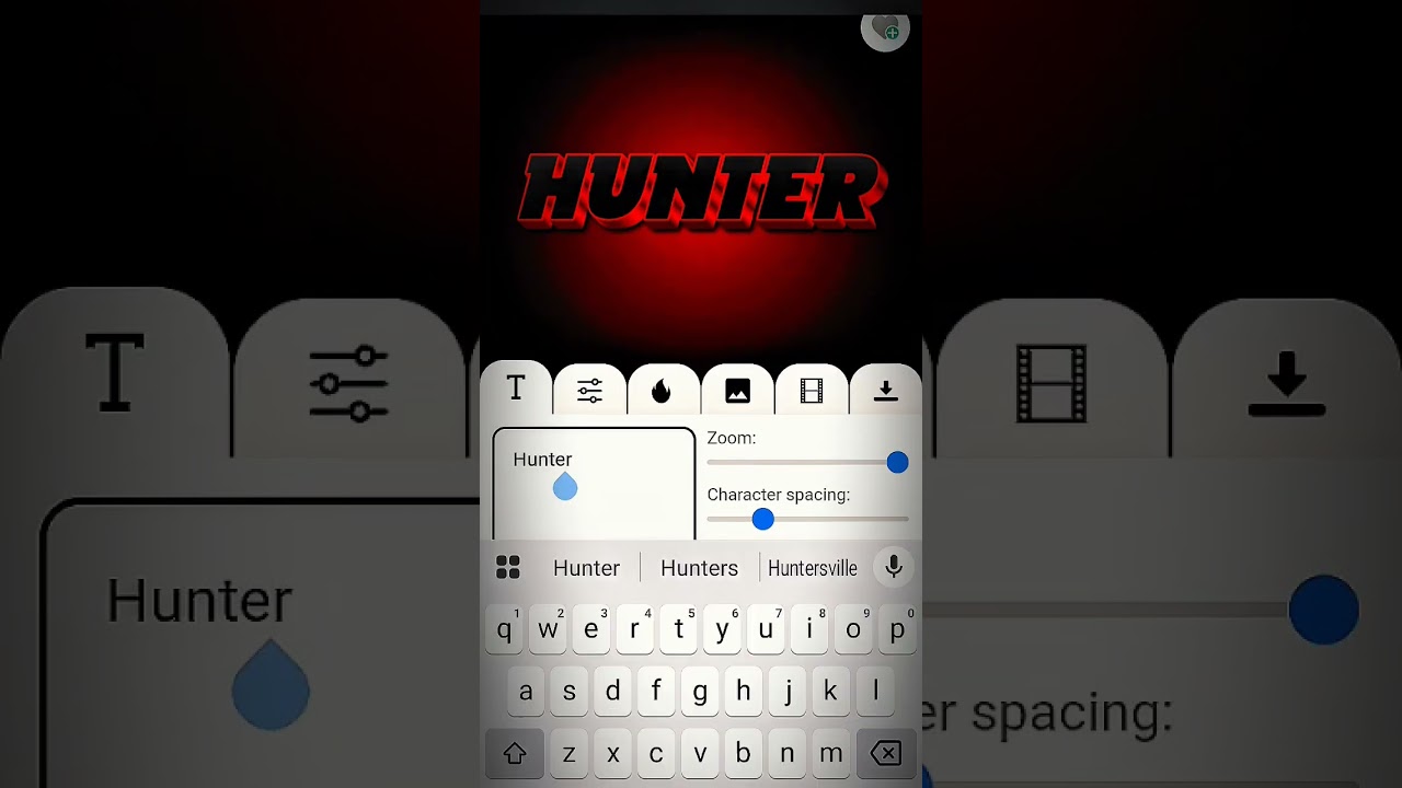 3D text on image easy