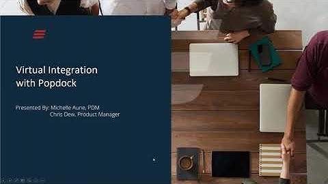 Virtual Integration With Popdock From eOne