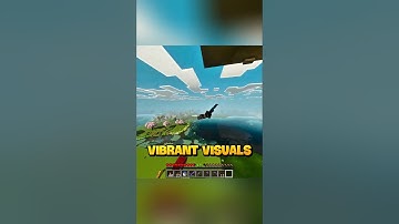Cách Cài Đồ Họa Vibrant Visuals Siêu Đẹp Cho MCPE #minecraft #mcpe #minecraftpe #shorts