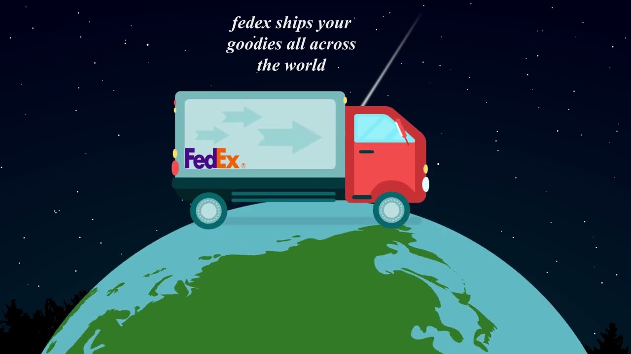 fed ex deliver truck