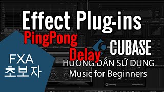 Effect Plugins : Pingpong Delay Hiệu ứng Delay  Bóng bàn nảy 2 bên tai. screenshot 3