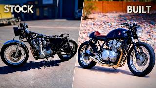 Building an '81 Honda CB750 Cafe Racer | Workshop Timelapse