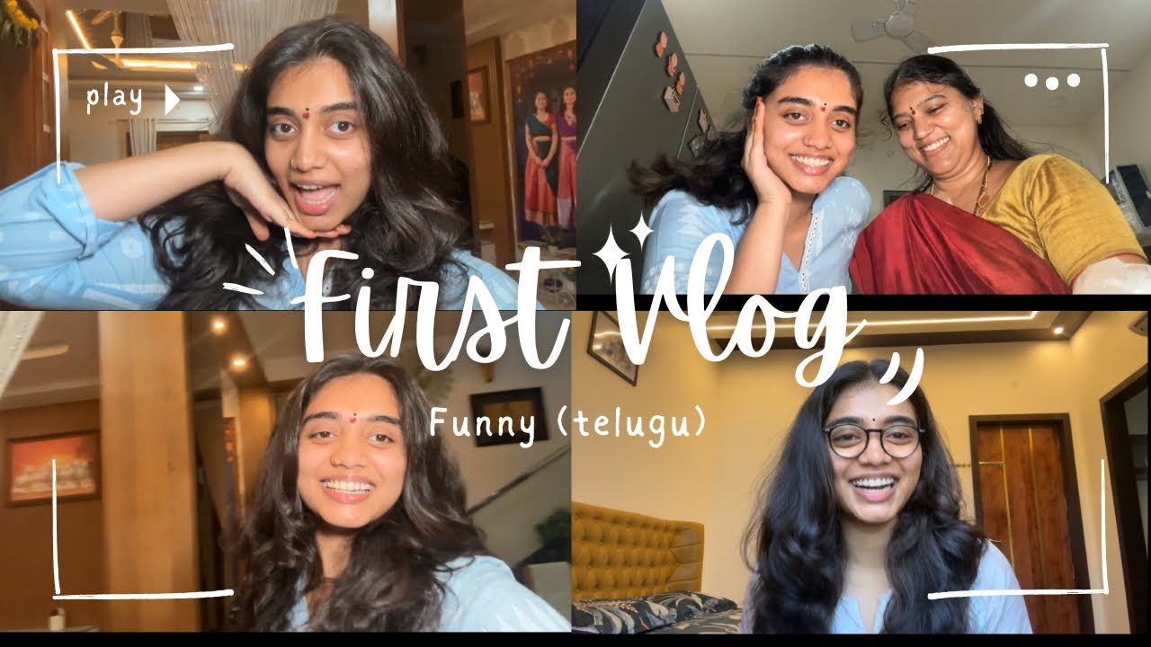 Na First Vlog 🥁🥰| YouTube kochesa🥰🏡 | తెలుగు vlogs🥹💖| Abhigna Reddy ...