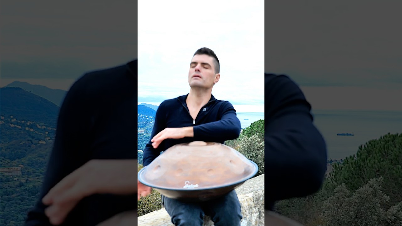 Sunset Vibes🌅Lombardo Handpan Pygmy – 16 note #hang handpan #hangdrum #pantam