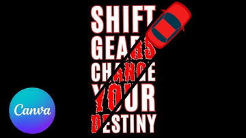 Master the Diagonal Sliced Text Effect in Canva | Typography Design Tutorial ✂️✨