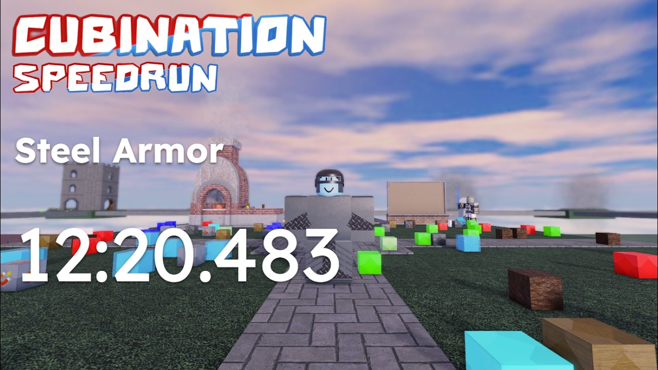 [WR] Cubination - Full Steel Armor speedrun in 12:20.483 - YouTube