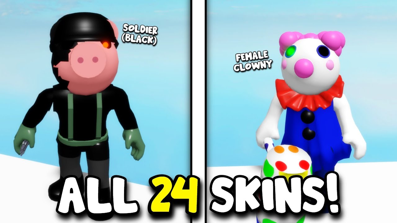 Piggy DAILY QUEST Rewards - ALL 24 Skins SHOWCASED!