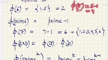 EMRSTGT mathematics topic, Euler totient function 