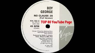 Boy George - No Clause 28 (Full Version)